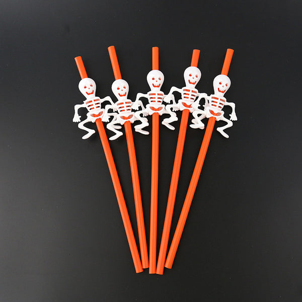 Halloween Plastic Straws - Discount Halloween City