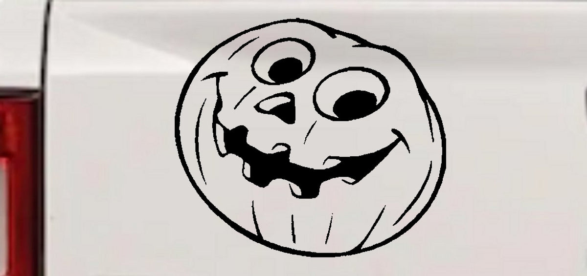 Jack O Lantern Halloween Car Truck Window Vinyl Decal Sticker