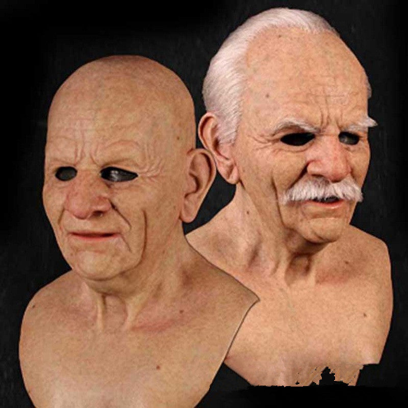 Old Man Beard Halloween Mask - product image 2