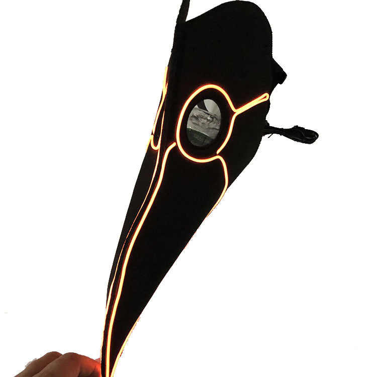 Halloween Mask Glowing Beak Mask - Discount Halloween City
