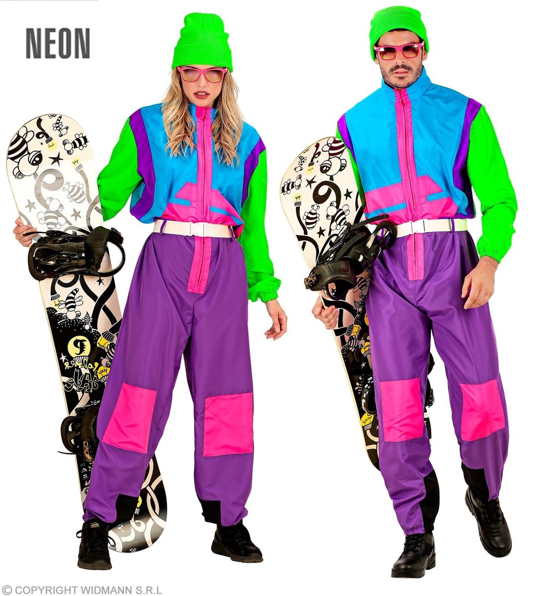 Retro Snowboarder Otto Costume
