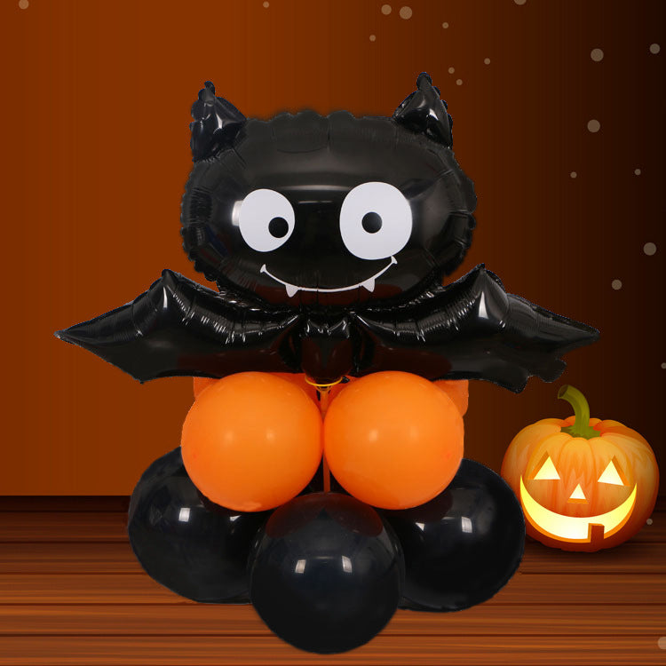 Halloween Pumpkins Balloon Decoration Bat Helium Balloons - Discount Halloween City