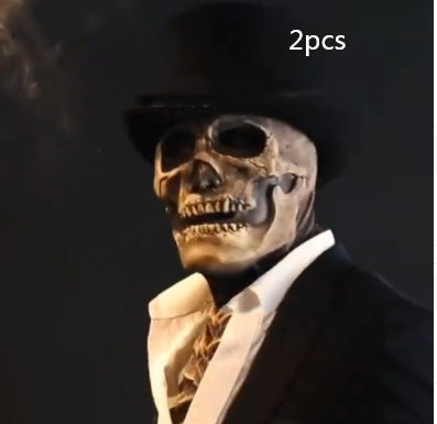 Halloween Horror Skull Movable Mask - Discount Halloween City