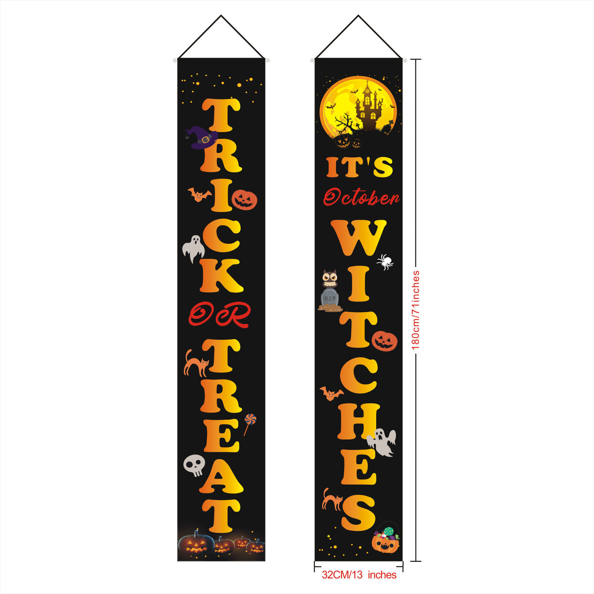 Halloween Door Curtain Banner Party Supply - product image 2