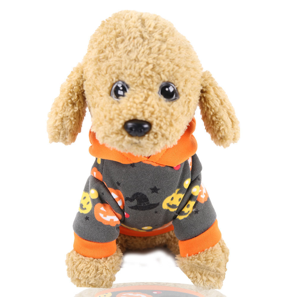 Pumpkin Lamp Pet Costume Funny Halloween Christmas Dog - Discount Halloween City
