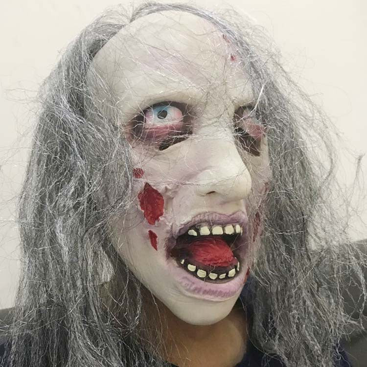 Halloween Scary Zombie Headgear Mask - Discount Halloween City