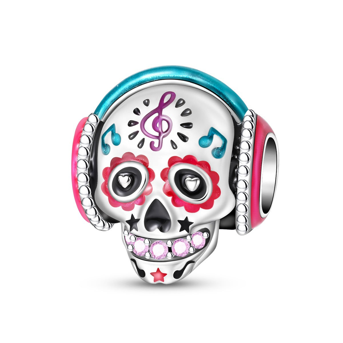 Skull DIY Bead Bracelet Accessories - alternate view 14