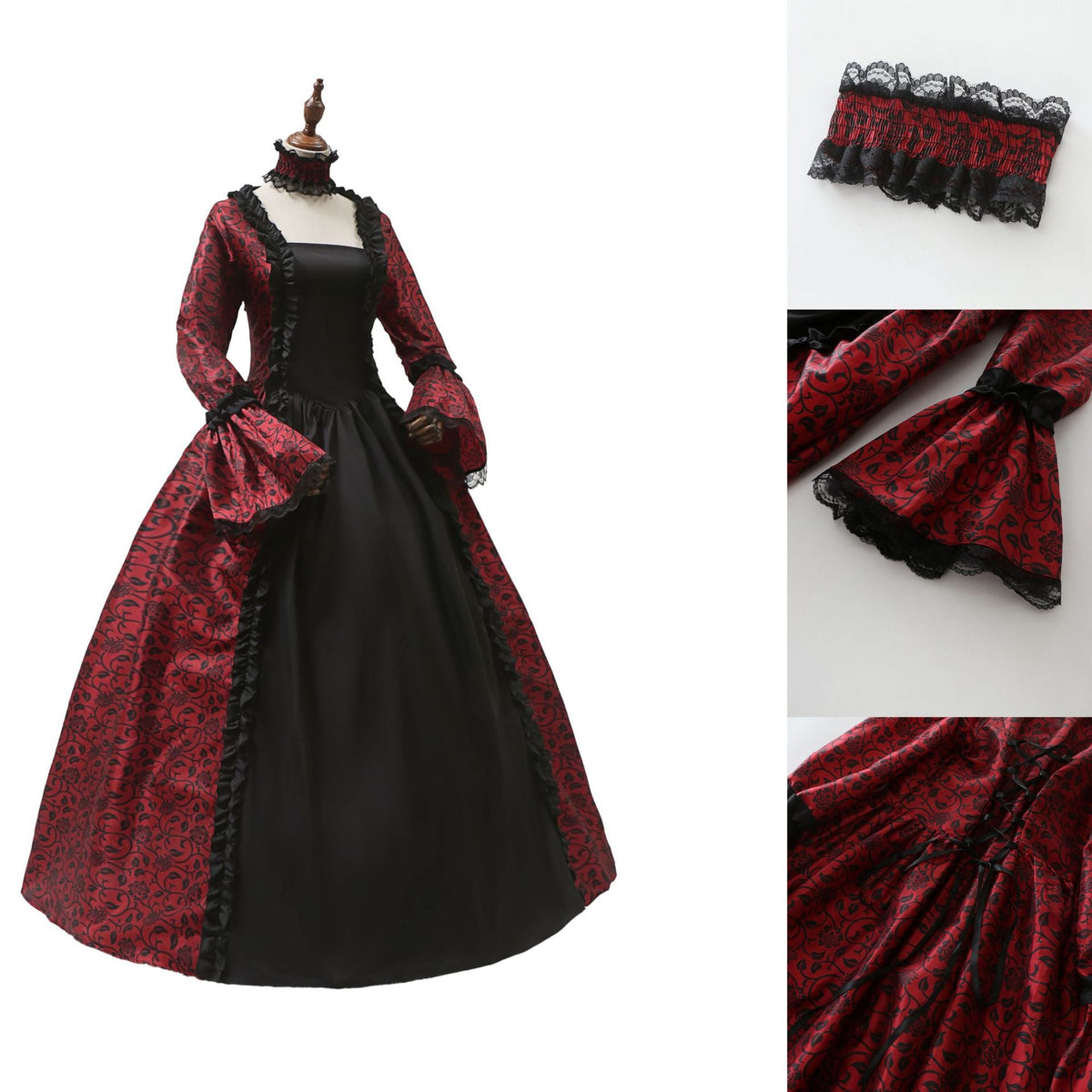 Halloween Victorian Retro Dress