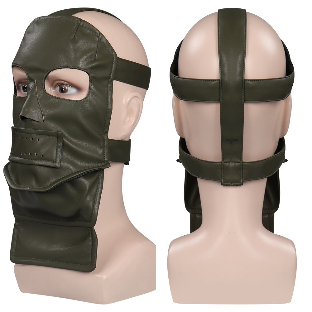 Half-Face Halloween Costume Mask