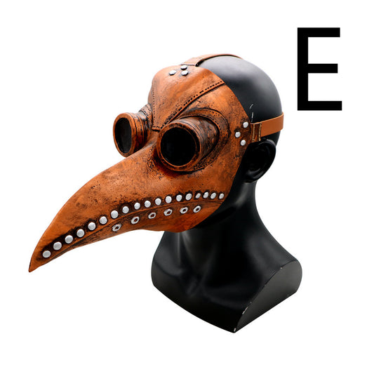 Natural Latex Full Head Mask Punk Style Halloween Cosplay - Discount Halloween City