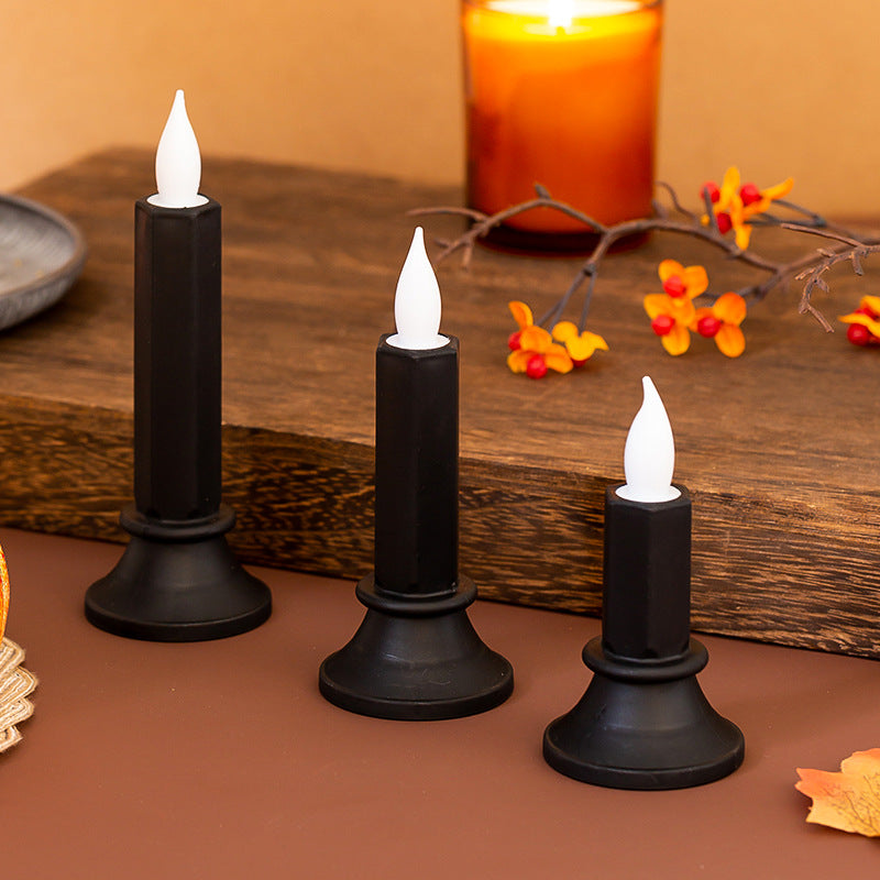Decorations Black Electronic Candle Lights - alternate view 3