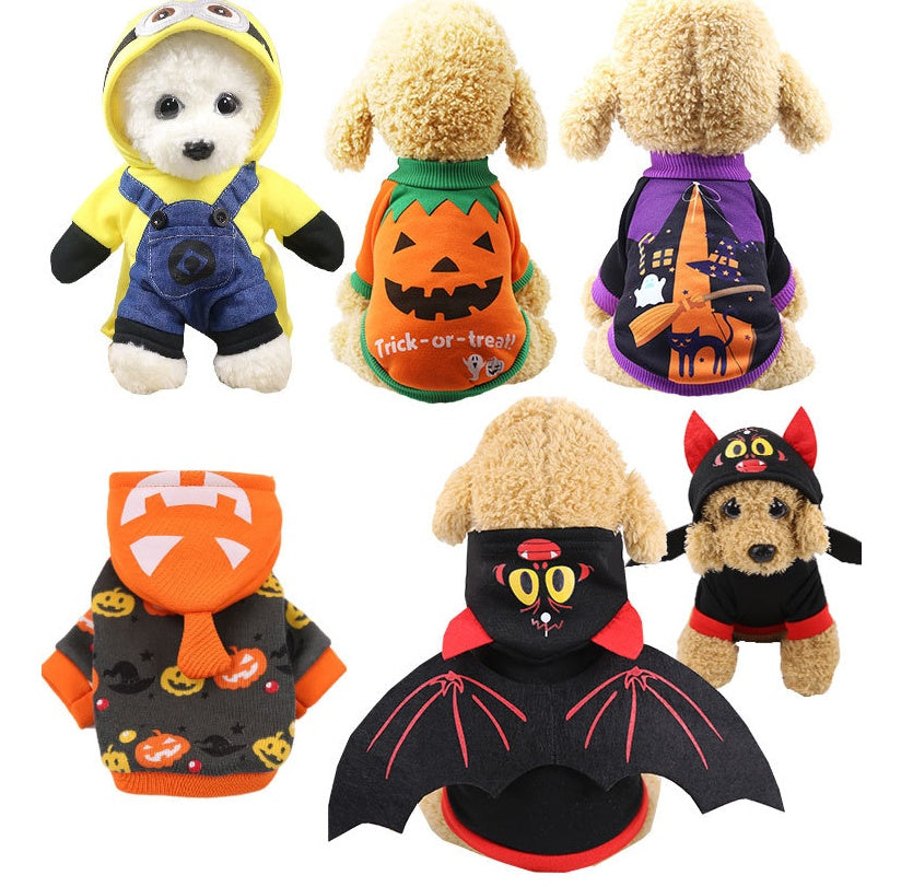 Halloween Funny Pet Clothes - Pet Costumes