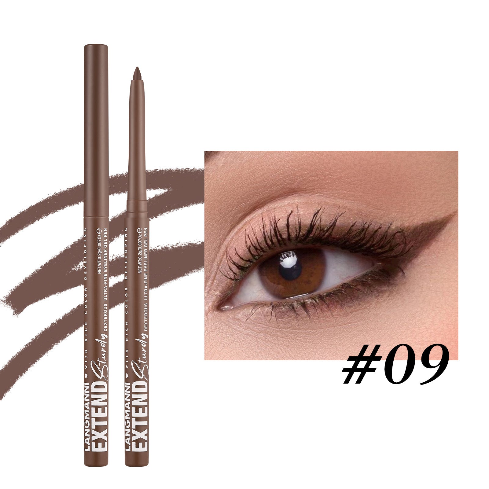 Colorful Gel Glitter Eyeliner Pencils Waterproof & Smudgeproof for Party, Halloween - Discount Halloween City