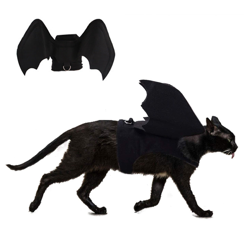 Dog Clothes Halloween Bat Wings Cat Dog Spider Costume - Discount Halloween City