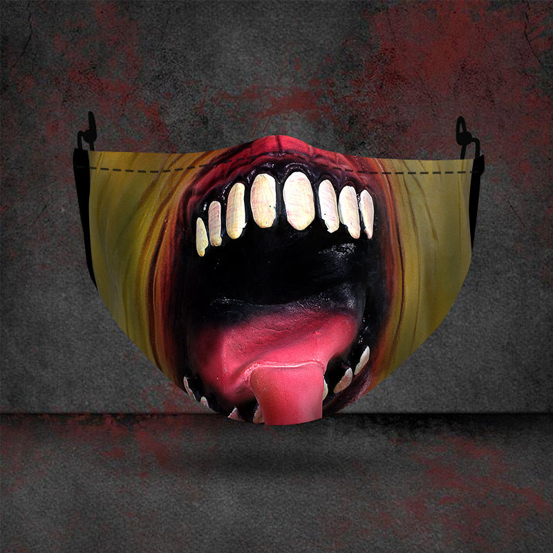 Halloween Printed Mask | Masks | Indoor Decorations - Decorations