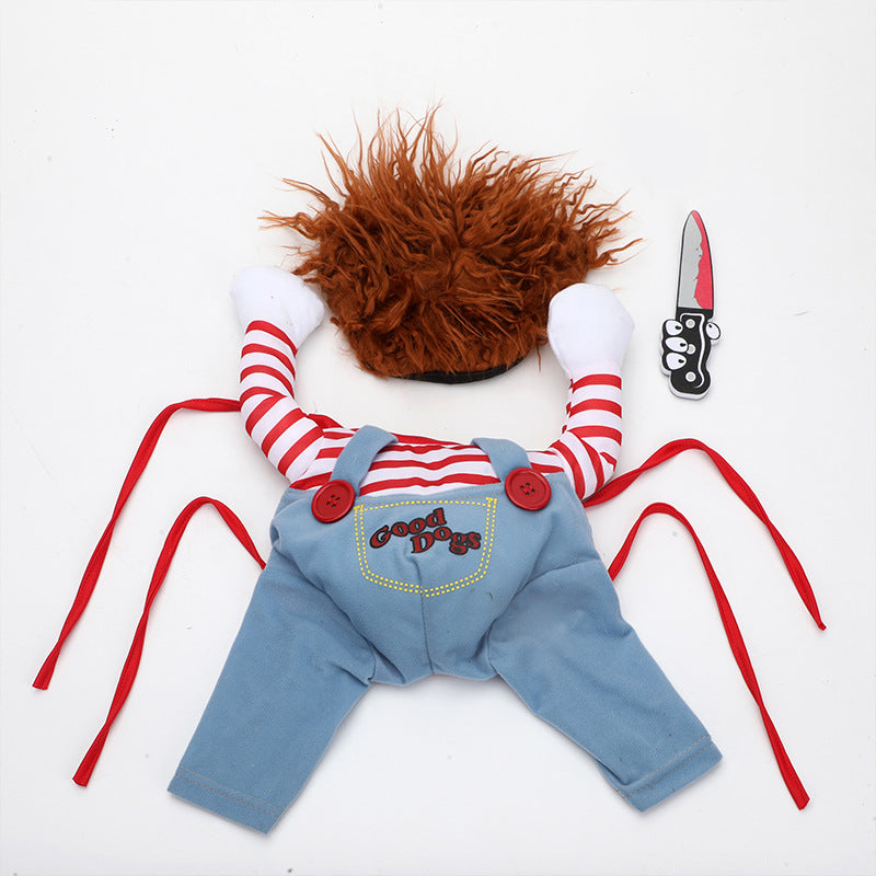 Halloween Pet Costume Pet Dog Funny Clothes Adjustable Dog - Discount Halloween City