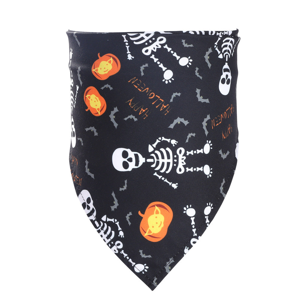 Halloween Pet Bandana - 05 Black Pumpkin - product image 11