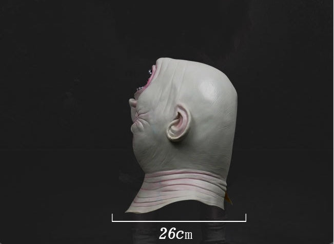 Halloween Horror Inverted Head Demon Mask - Discount Halloween City