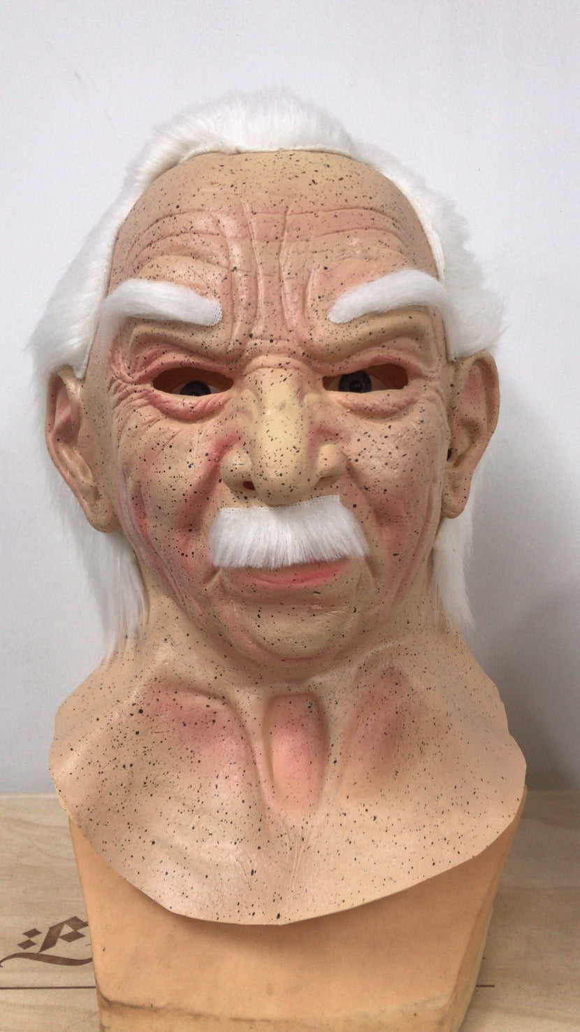 Old Man Beard Halloween Mask - product image 9