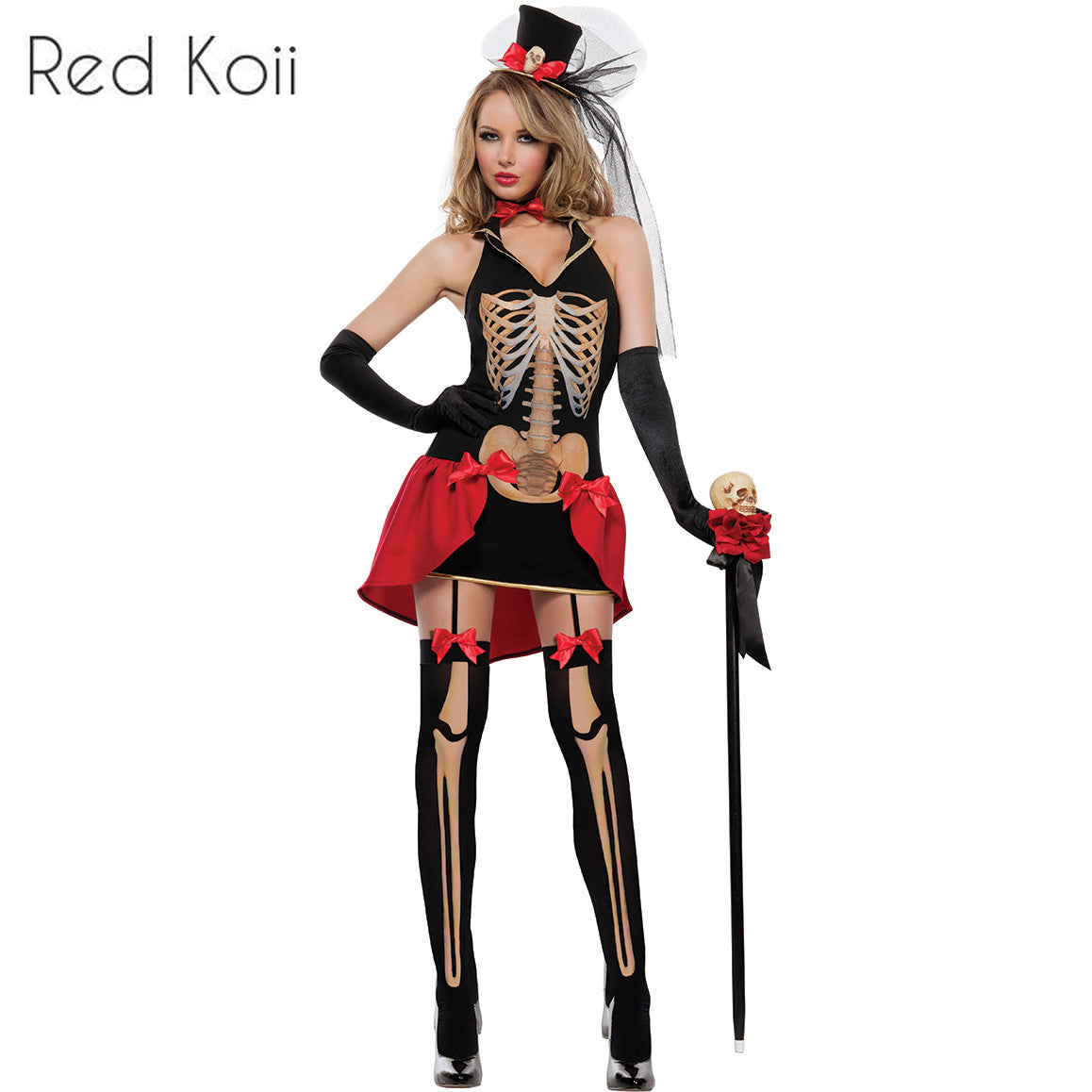 Skeleton Cosplay Halloween Costume - Discount Halloween City