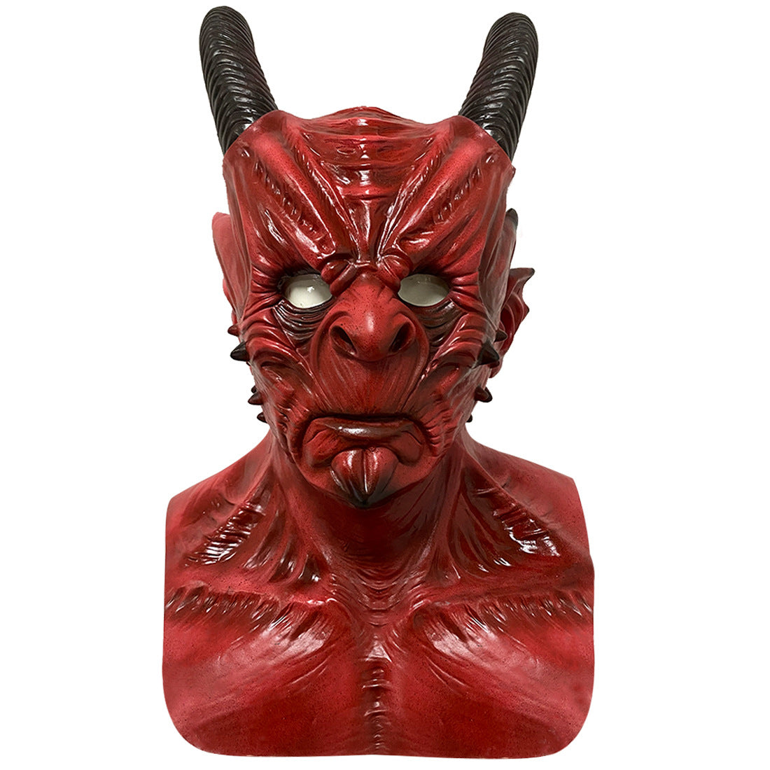 Halloween Scary Horns Warcraft Mask - Discount Halloween City