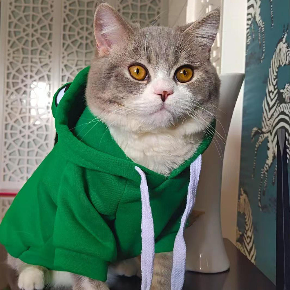 Soft Warm Cat Clothes for Small Dogs Cats Funny Halloween - Discount Halloween City