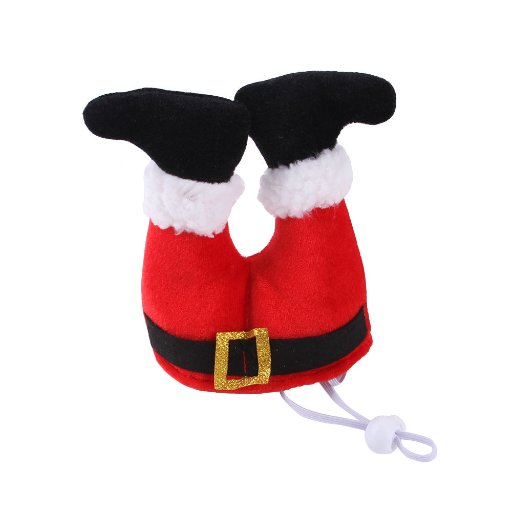Dog Cat Christmas Costume Christmas Hat for Pet Outfit for - Discount Halloween City