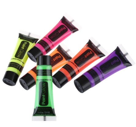 Halloween 24PCS Paint Grow Professional Flash Body Highlighters Face Pigment Luminous - Discount Halloween City