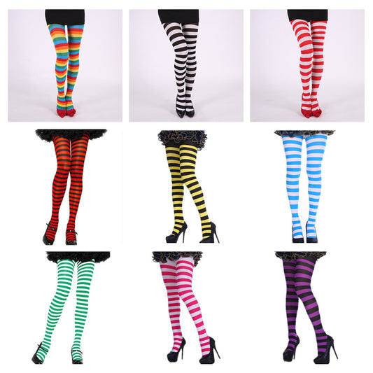 Accessories Striped Pantyhose Christmas Costume