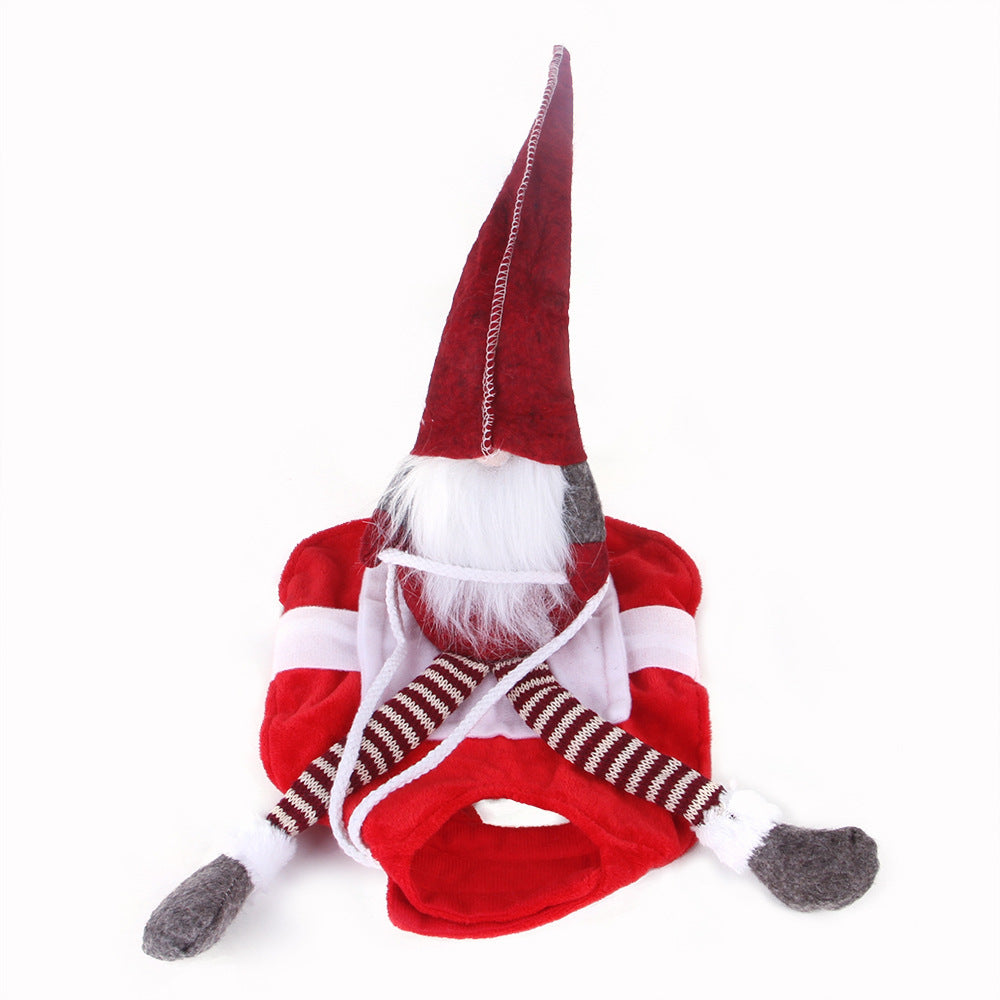 Pet Christmas Riding Transformation Costume Pet Products - Pet Costumes