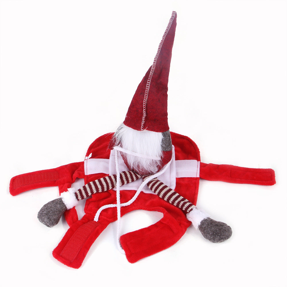 Pet Christmas Riding Transformation Costume Pet Products - Pet Costumes