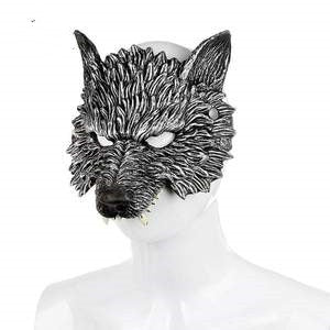 Halloween Dress-up Wolf Mask - Discount Halloween City