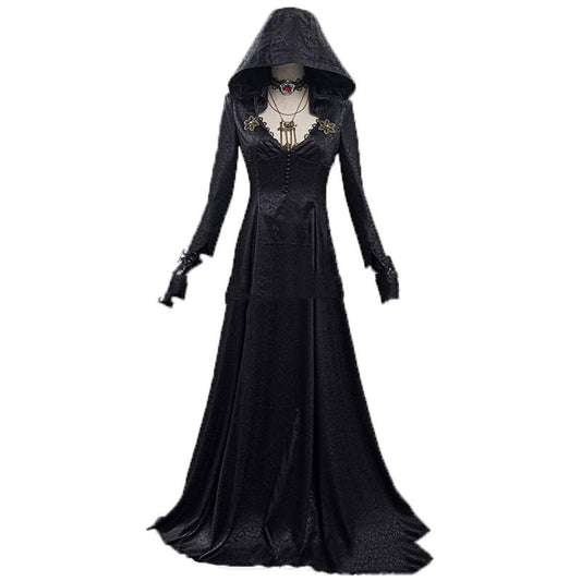 Evil Village Costume Vampire Lady Dress Outfits Halloween - Costumes