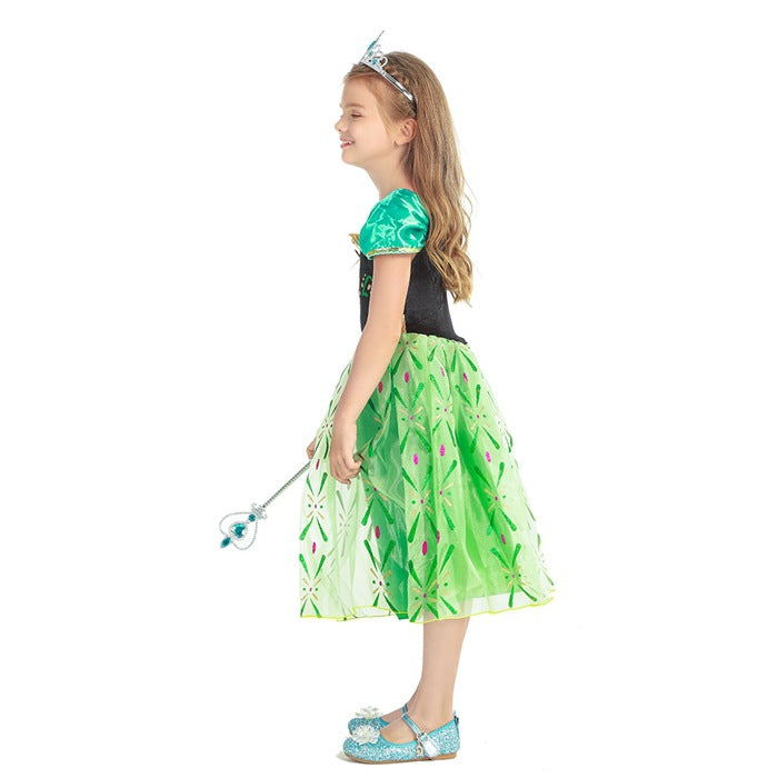 Bow Princess Dress Halloween Performance Costume - Womens Costumes
