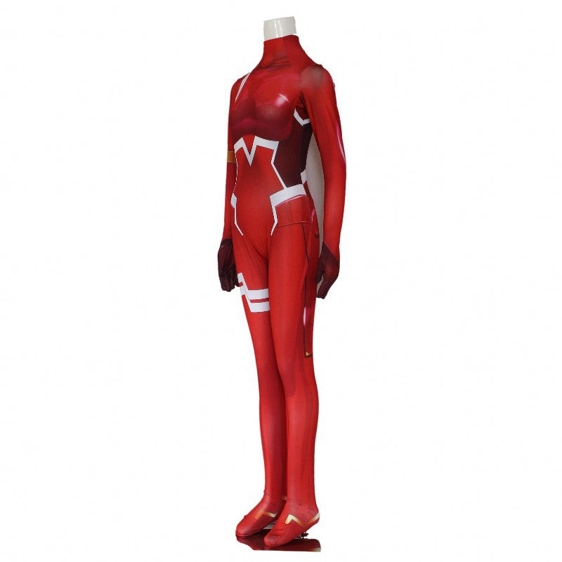 Women's 3D Printed Bodycon Suit for Halloween Costume - Womens Costumes