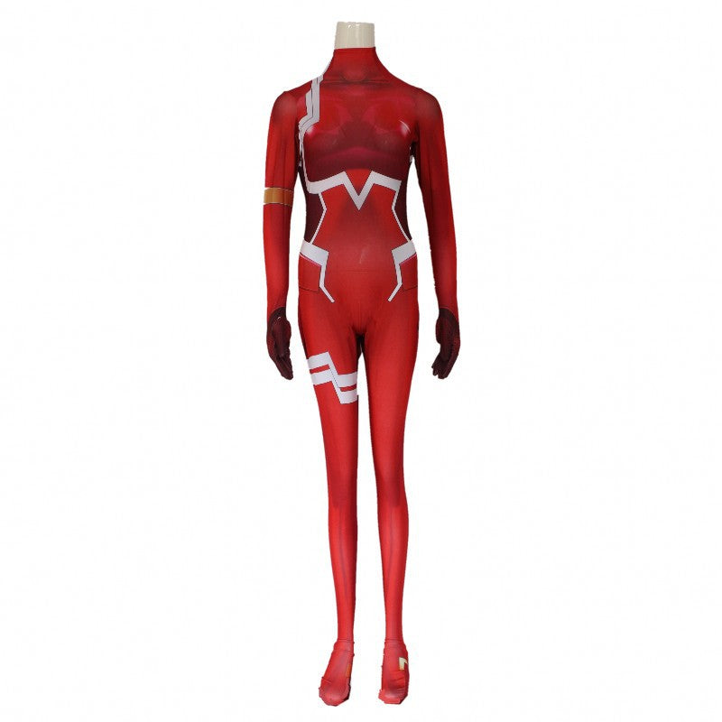 Women's 3D Printed Bodycon Suit for Halloween Costume - Womens Costumes