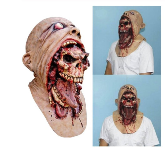 Halloween Adult Ghost Mask - Discount Halloween City