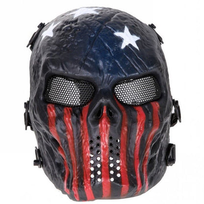 Halloween Skull Mask Tactics Outdoor Full Face Mask Field - Discount Halloween City