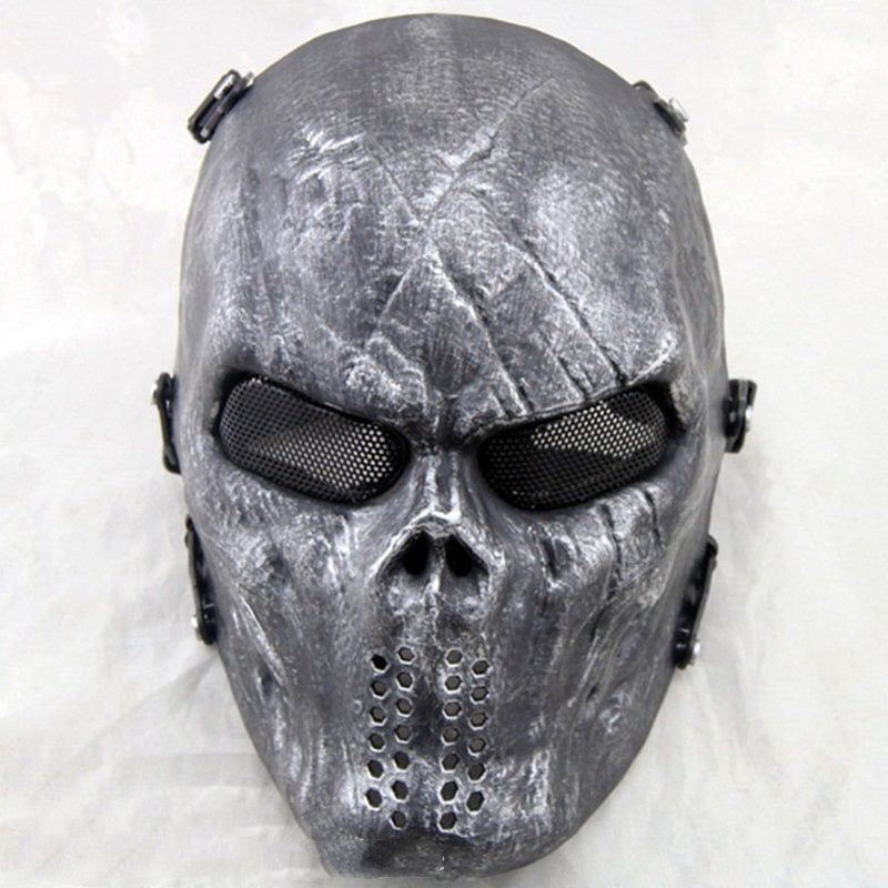 Halloween Skull Mask Tactics Outdoor Full Face Mask Field - Discount Halloween City