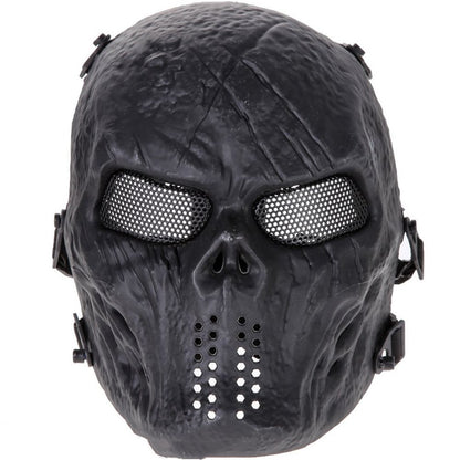 Halloween Skull Mask Tactics Outdoor Full Face Mask Field - Discount Halloween City