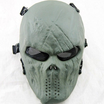 Halloween Skull Mask Tactics Outdoor Full Face Mask Field - Discount Halloween City