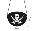 Black rope felt solid color