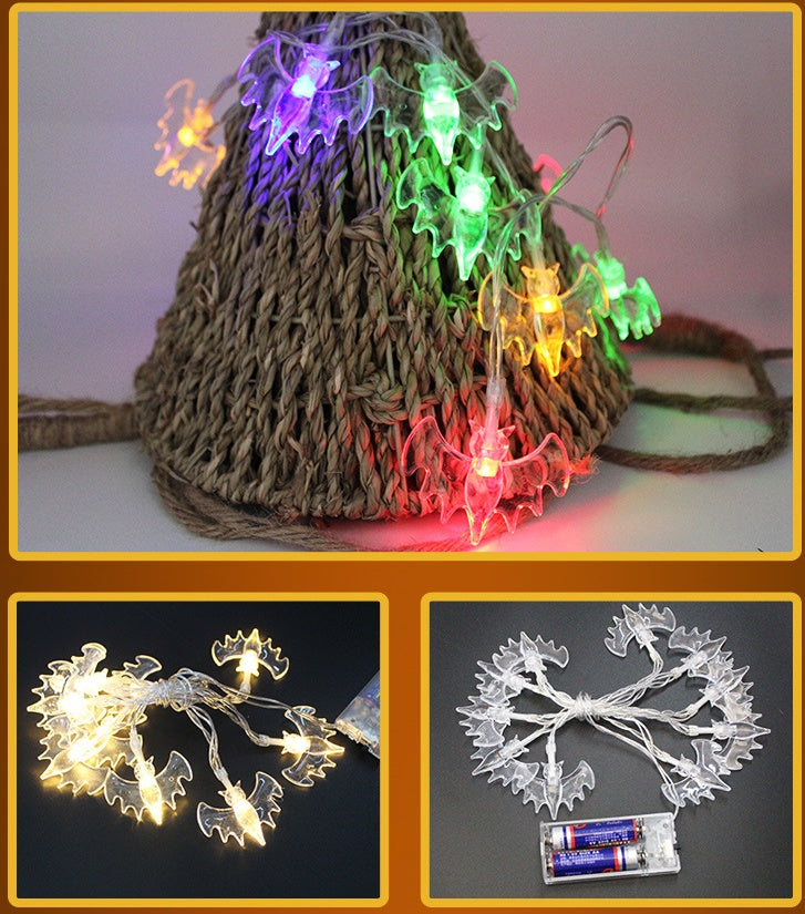 Halloween Decoration Pumpkin Light LED String Lights Lantern - Discount Halloween City