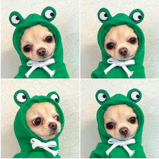 Cute Fruit Dog Clothes for Small Dogs Hoodies Winter Warm - Discount Halloween City