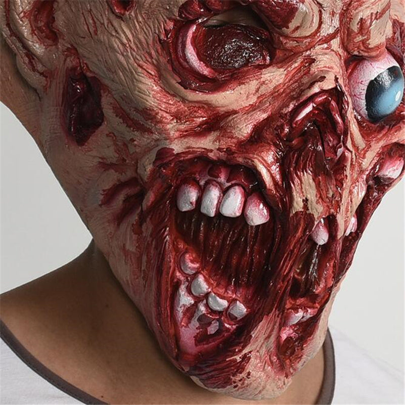 Halloween Decoration COS Ghost Festival Horror Rotten Face - Discount Halloween City