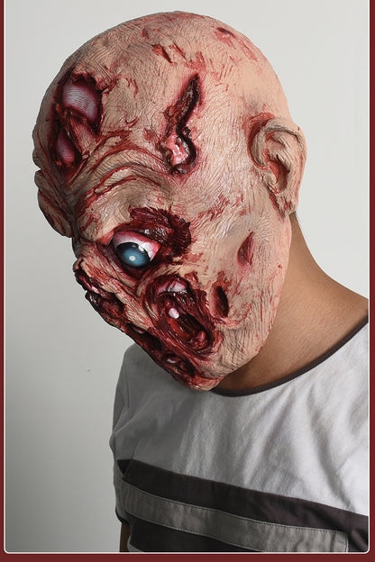 Halloween Decoration COS Ghost Festival Horror Rotten Face - Discount Halloween City