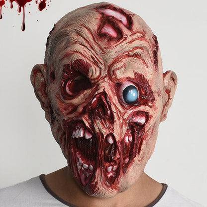 Halloween Decoration COS Ghost Festival Horror Rotten Face - Discount Halloween City
