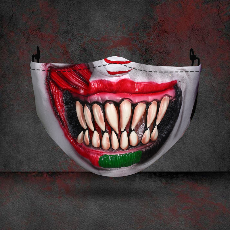 Halloween Printed Mask | Masks | Indoor Decorations - Decorations