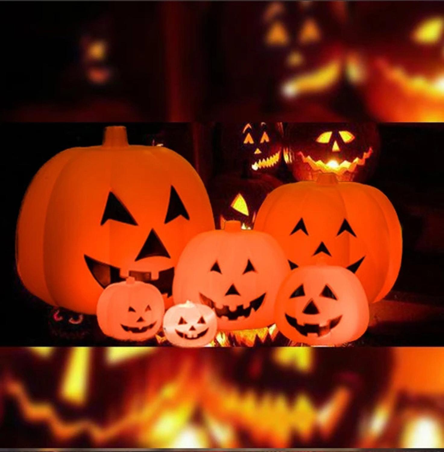 Pumpkin Halloween Lantern - Orange / S - product image 2