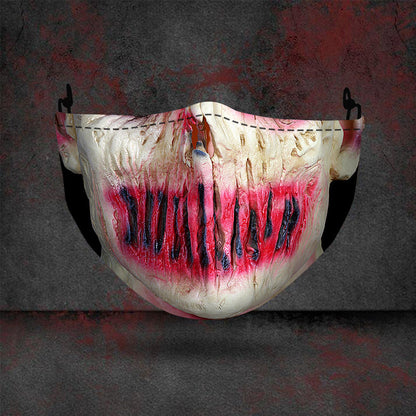 Halloween Printed Mask | Masks | Indoor Decorations - Decorations